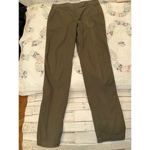 PENDLETON CLASSIC OLIVE KHAKIS COTTON PANTS 4 - Picture 6 of 10